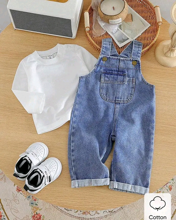 سالوبيت ولادى جينز شي ان جيب+توب