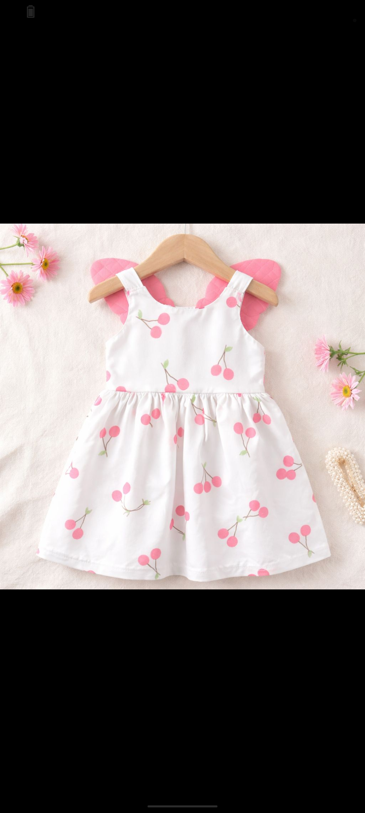 فستان بيبي فراوله