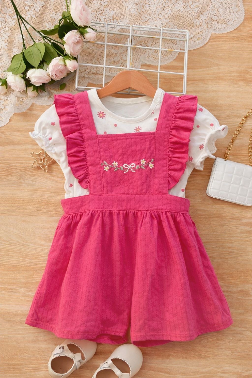 سالوبيت تطريز فيونكه ورد