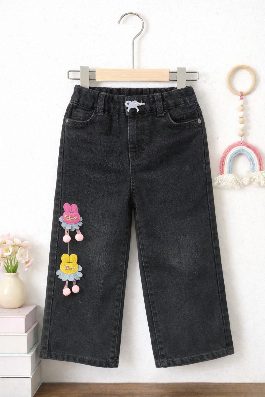 جينز وايد ليج