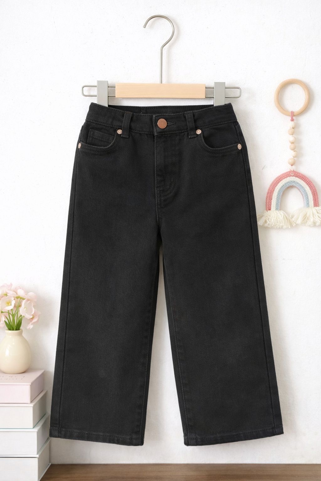 جينز وايد ليج