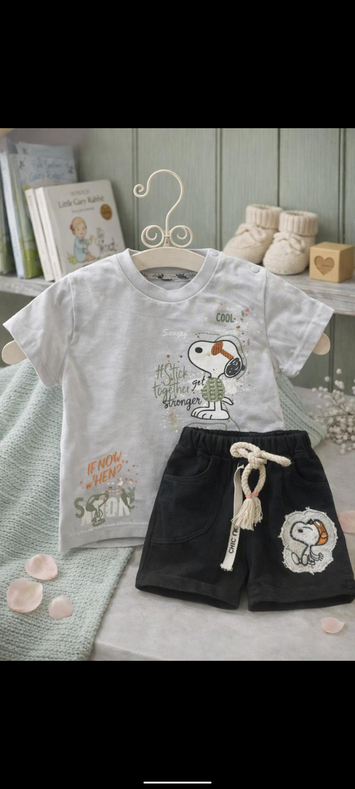 طقم ولادي شورت ميلتون